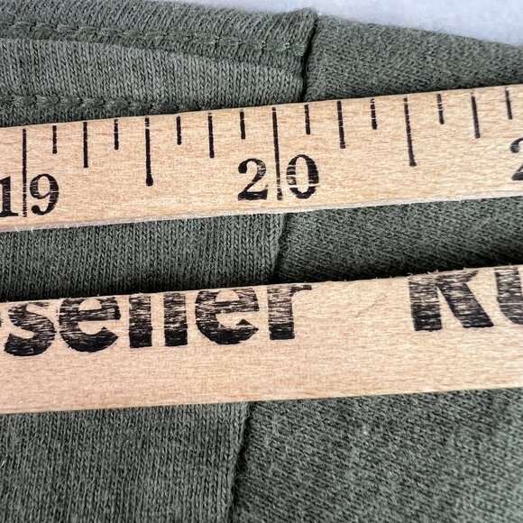 Vintage Y2K Nike Shirt Adult Medium Green & White Faded Small Contrast Logo Tee - Picture 10 of 10